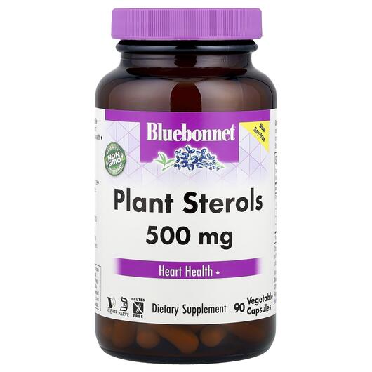 Основное фото товара Растительные стеролы из сои, Plant Sterols 500 mg, 90 капсул