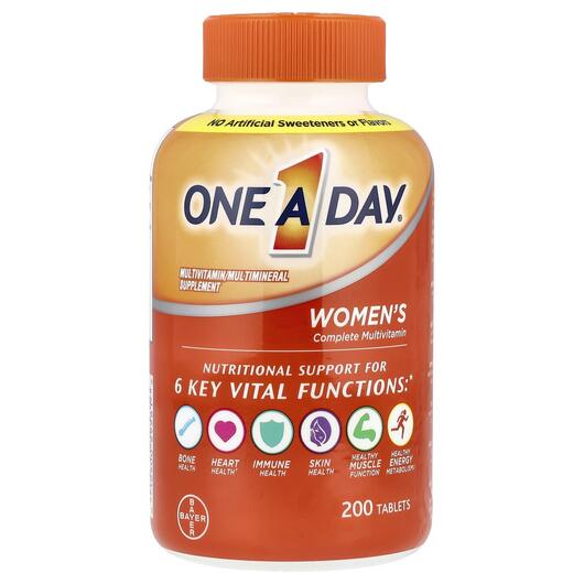 Основное фото товара One A Day Women's Complete Multivitamin, Витамины для женщин