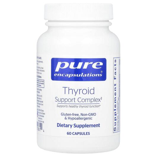 Основное фото товара Поддержка щитовидной, Thyroid Support Complex, 60 капсул