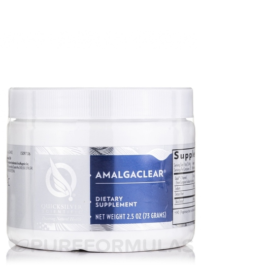 Основное фото товара Quicksilver Scientific, Детокс и очистка, AmalgaClear, 73 г