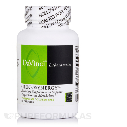 Основное фото товара Поддержка уровня сахара, GlucoSynergy, 60 капсул