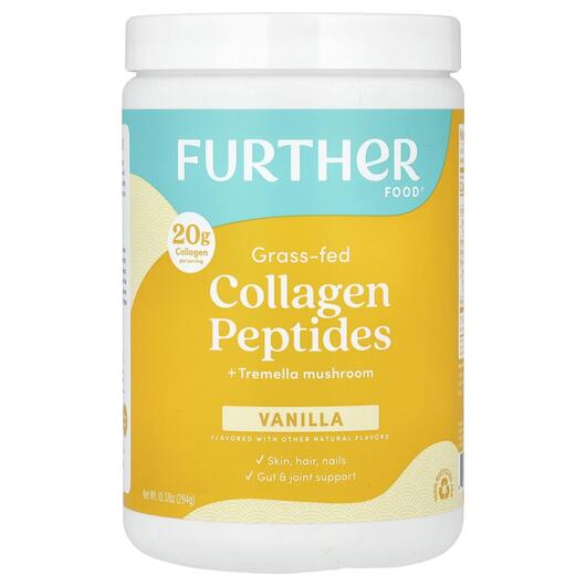 Основное фото товара Grass-Fed Collagen Peptides + Tremella Mushroom Vanilla, Коллаген