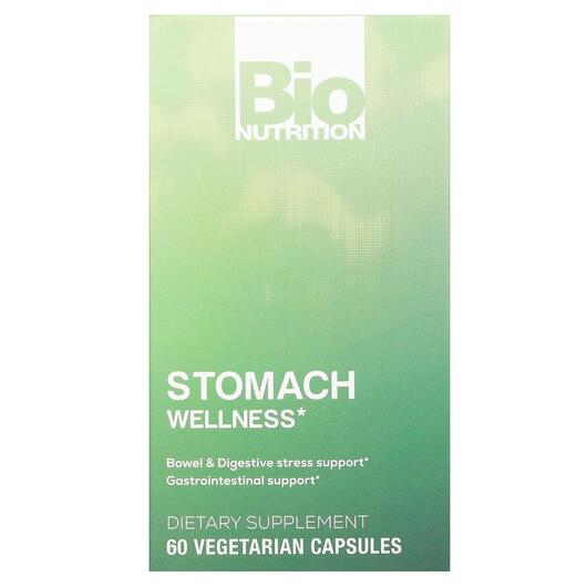 Основное фото товара Bio Nutrition, Поддержка кишечника, Stomach Wellness, 60 капсул