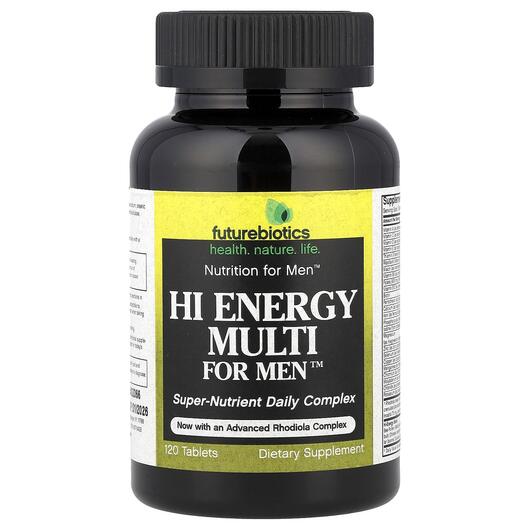 Основное фото товара Мультивитамины для мужчин, Hi Energy Multi For Men, 120 таблеток