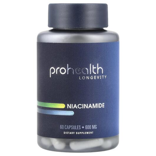 Основное фото товара Ниацинамид 600 мг, Niacinamide 600 mg, 60 капсул