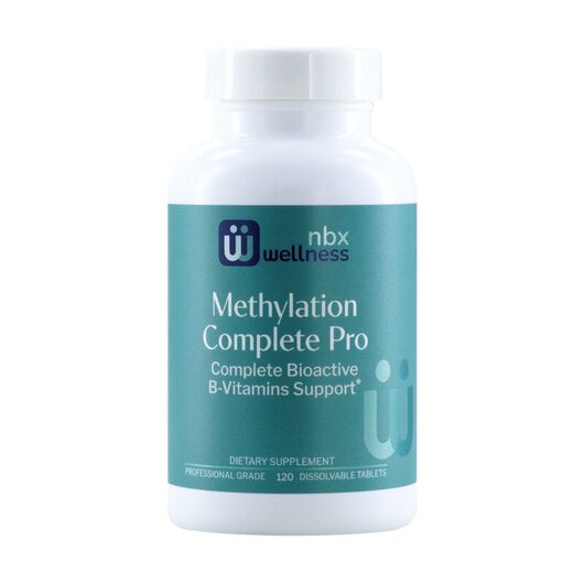 Основное фото товара NBX Wellness, B-комплекс, Methylation Complete Pro, 120 таблеток