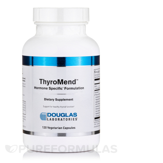 Основное фото товара Douglas Laboratories, Поддержка щитовидной, ThyroMend, 120 капсул