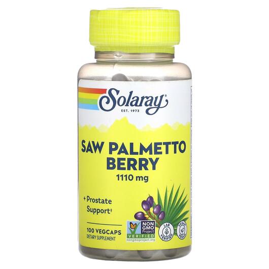 Основное фото товара Organically Grown Saw Palmetto, Экстракт Пальметто 555 мг, 100 ка