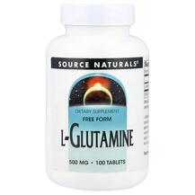 L-Glutamine 500 mg L-Глутамин Source Naturals
