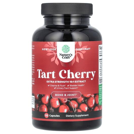 Основное фото товара Nature's Craft, Экстракт вишни, Tart Cherry, 120 капсул