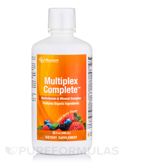 Основное фото товара Мультивитамины, Multiplex Complete Wild Berry Flavor, 946 мл