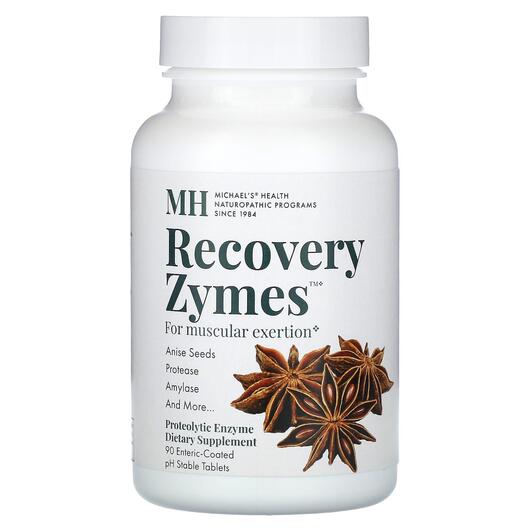 Основное фото товара MH, Ферменты, Recovery Zymes, 90 Enteric-Coated pH Stable Tablets