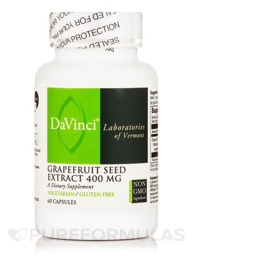 Основное фото товара Grapefruit Seed Extract 400 mg, Экстракт семян грейпфрута, 60 кап