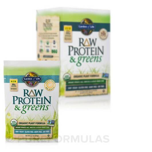 Основное фото товара Raw Protein and Greens Lightly Sweet Tray, Органический Протеин, 