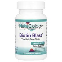 Вітамін B7 Біотин Biotin Blast Nutricology 90 капсул Вітамін B7 Біотин Biotin Blast Nutricology 90 капсул