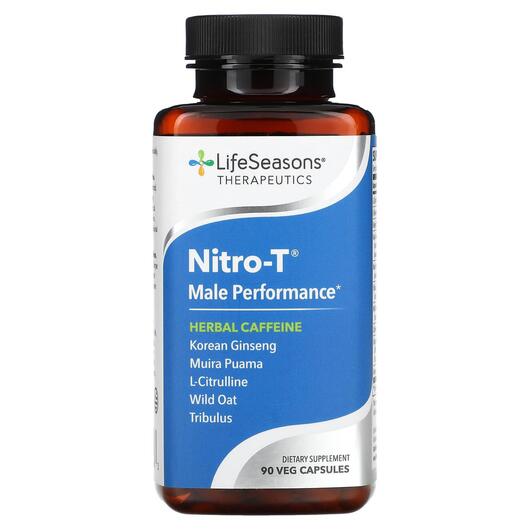 Основное фото товара LifeSeasons, L-Цитруллин, Nitro-T Men's Performance, 90 капс