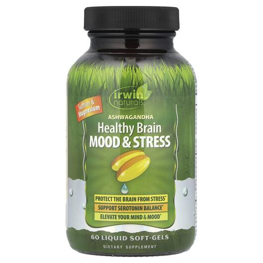 Основное фото товара Ашваганда, Ashwagandha Healthy Brain Mood & Stress, 60 капсул