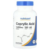 Caprylic Acid 1200 mg Каприловая кислота Nutricost