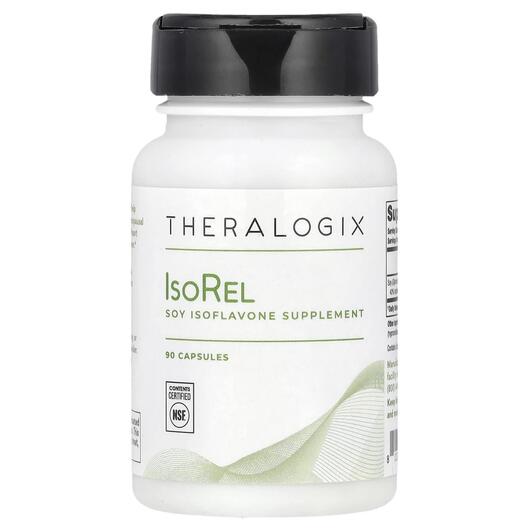 Основное фото товара Theralogix, Соевые изофлавоны, IsoRel, 90 капсул