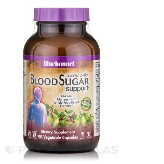 Основное фото товара Targeted Choice Blood Sugar Support, Поддержка уровня сахара, 90 