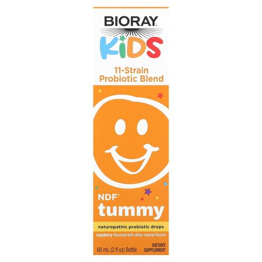 Основное фото товара Bioray, Пробиотики для детей, NDF Tummy, 60 мл
