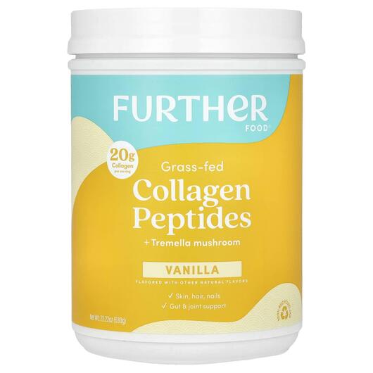 Основное фото товара Grass-Fed Collage Peptides + Tremella Mushroom Vanilla, Грибы, 63