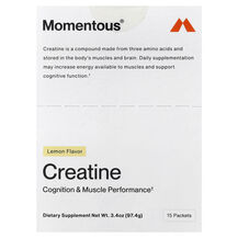 Creatine Lemon Креатин Momentous 15 шт Creatine Lemon Креатин Momentous 15 шт