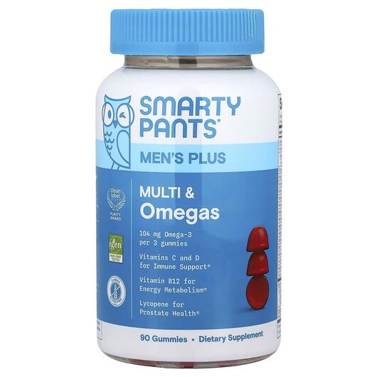 Основное фото товара Multi & Omegas Men's Plus Raspberry Lemonade, Омега 3, 9