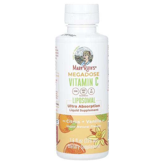 Основное фото товара Megadose Vitamin C Liposomal Citrus, Витамин C Липосомальный, 225
