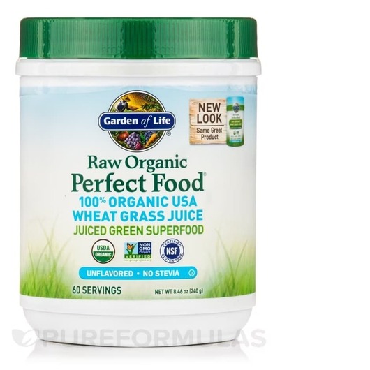 Основное фото товара Perfect Food Wheat Grass Juice Unflavored, Ростки пшеницы Витграс