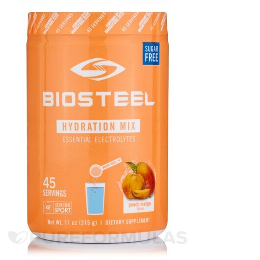 Основное фото товара Электролиты, Hydration Mix Powder Peach Mango Flavor, 315 г