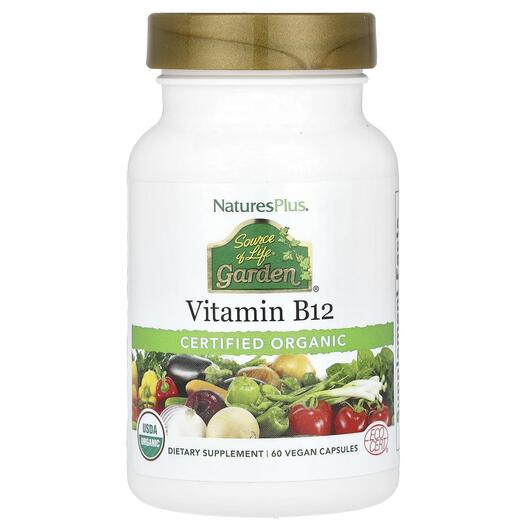 Основное фото товара Source of Life Garden Certified Organic Vitamin, Витамин B, 60 ка