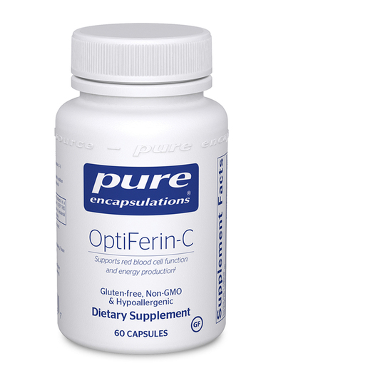 Основное фото товара Pure Encapsulations, Железо, OptiFerin-C, 60 капсул