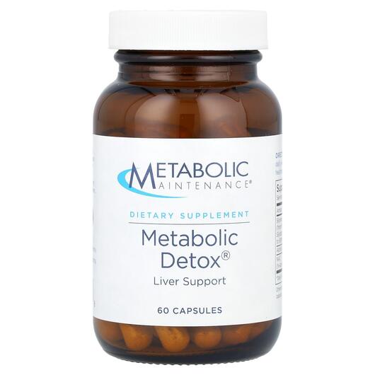 Основное фото товара Детокс и очистка, Metabolic Detox, 60 капсул