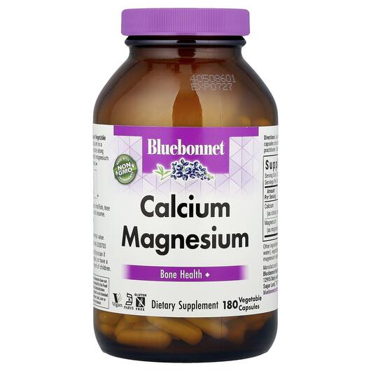 Основное фото товара Кальций Магний, Calcium Plus Magnesium, 180 капсул