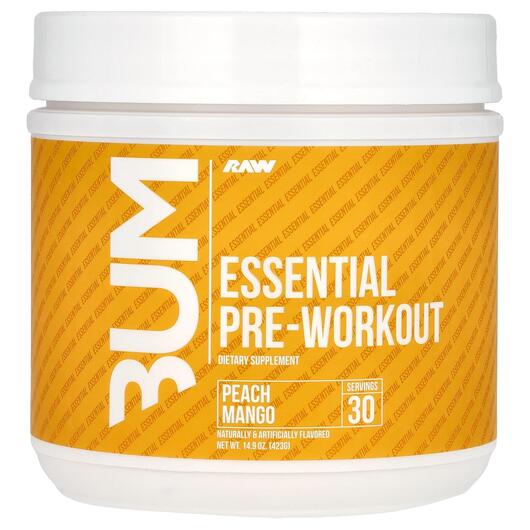Основное фото товара Bum Essential Pre-Workout Peach, Предтренировочный комплекс, 423 