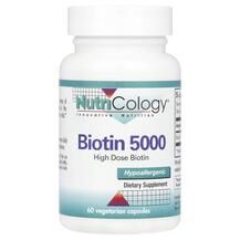 Biotin 5000 Биотин 5000 мкг Nutricology 60 капсул