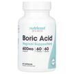 Фото товара Women Boric Acid Vaginal Suppository 600, Борная кислота, 60 капс