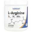 Nutricost, L-Аргинин, L-Arginine Unflavored, 250 г