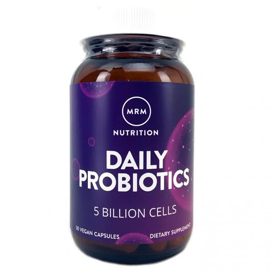 Основное фото товара MRM, Пробиотик 5 млрд, Daily Probiotic, 30 капсул