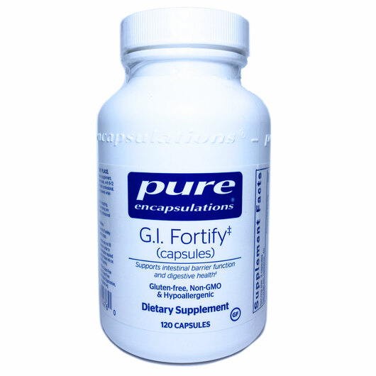 Основное фото товара Pure Encapsulations, Поддержка кишечника, GI Fortify, 120 капсул