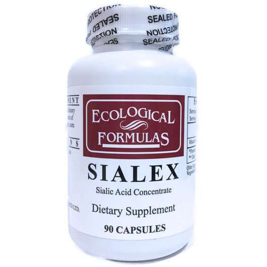 Основное фото товара Ecological Formulas, Сиаловая кислота, Sialex, 90 капсул