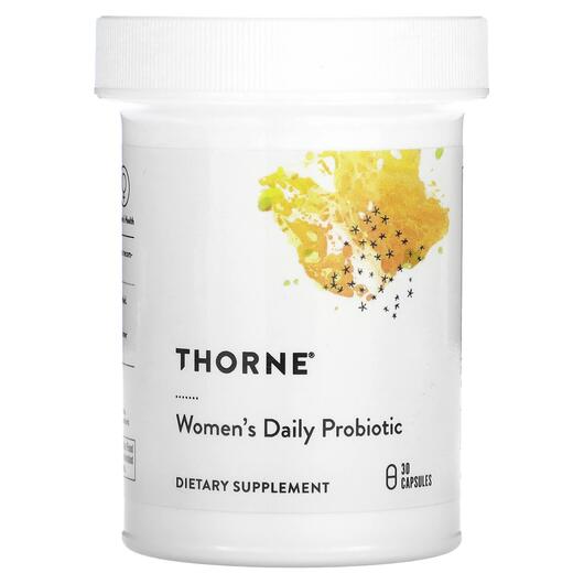 Основное фото товара Thorne, Пробиотики для женщин, Women's Daily Probiotic, 30 к