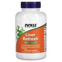 Liver Refresh Поддержка печени NOW 180 капсул