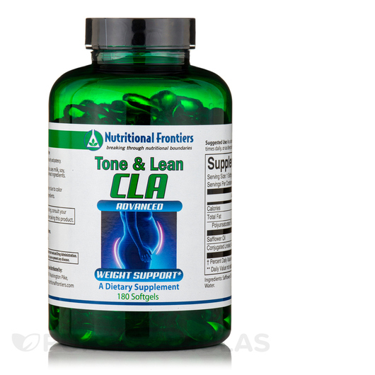 Основное фото товара Nutritional Frontiers, Жиросжигатели, Tone & Lean CLA, 180 ка