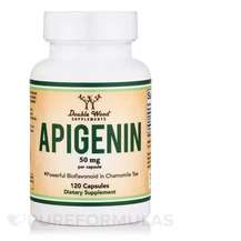 Apigenin 50 mg Апигенин Double Wood 120 капсул