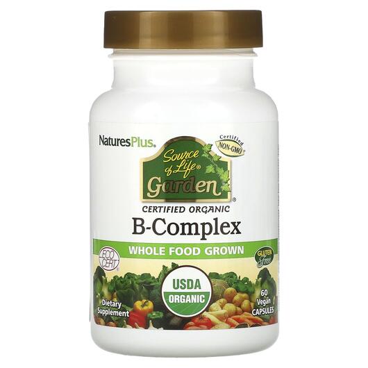 Основное фото товара Source of Life Garden Certified Organic B-Complex, B-комплекс, 60
