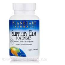Slippery Elm Lozenges Strawberry 150 mg Скользкий Slippery Elm Lozenges Strawberry 150 mg Скользкий