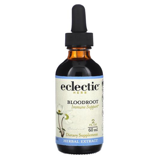 Основное фото товара Eclectic Herb, Сангвинария, Bloodroot Extract, 60 мл