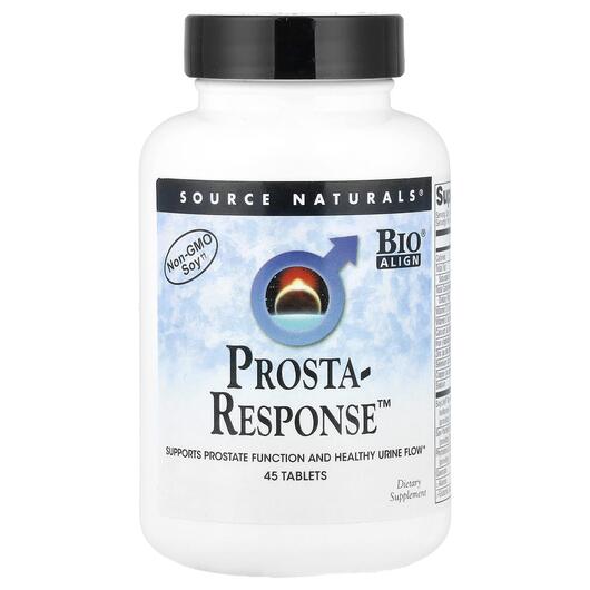 Основное фото товара Source Naturals, Поддержка простаты, Prosta-Response, 45 таблеток